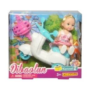 Swede Doll with scooter