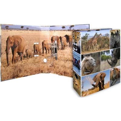 Herma Pořadač pákový A4 7 cm Zvířata Afrika – Zboží Živě