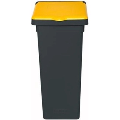 Plafor Flap Odpadkový koš na třídění plastů, žlutý, 20 l