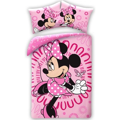Halantex Obliečky Disney Minnie Smile 200x140 90x70 MN-1923BL