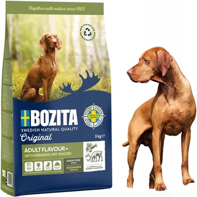 Bozita Original Adult Flavour Plus sobie bez pšenice 12 kg