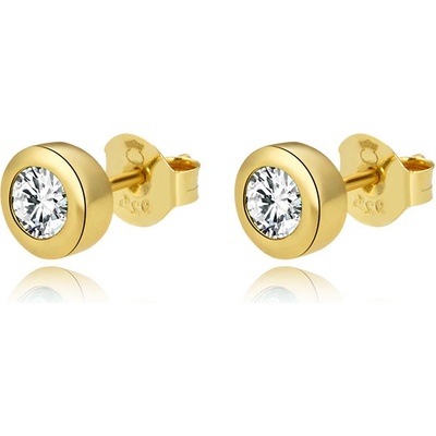 Beneto náušnice AGUP2259-W-GOLD