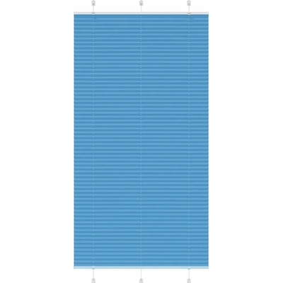VidaXL Roleta plisé 110 x 200 cm modrá