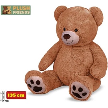 Mikro Plush Friends плюшено мече 135см кафяво