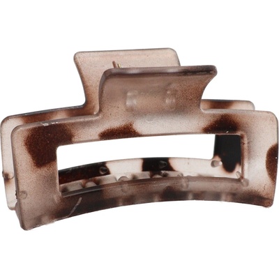 Obdélníkový skřipec na vlasy s matným povrchem Barva: černá – Zboží Mobilmania