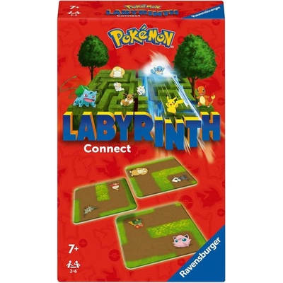 Ravensburger Настолна игра Labyrinth Connect: Pokemon - Детска (24815)