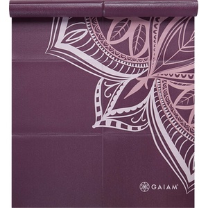 GAIAM Йога постелка cranberry point - сгъваема - 1 бр