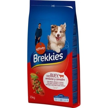 Affinity Brekkies Dog Mix Beef - говеждо и зеленчуци, храна за пораснали кучета над 1 година, от всички породи, Испания - 20 кг