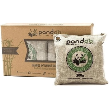 Pandoo Přírodní bambusový čistič vzduchu s aktivním uhlím 2 x 200 g