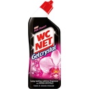 Dezinfekční prostředky na WC WC Net Gelcrystal WC gelový čistič Pink Flower 750 ml
