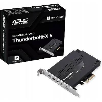 Thunderbolt Dock ASUS ThunderboltEX 4, Erweiterungskarte Für TB 4, PCIe 3.0 X4, DP 1.4, USB-C Thunderbolt Uitbreiding
