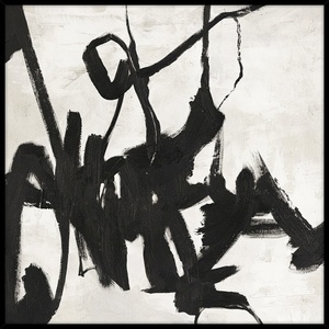 Malerifabrikken Ръчно рисувана картина 100x100 cm Playblack 1 - Malerifabrikken (501-430726-100100-BL1)