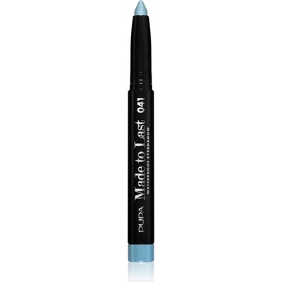 PUPA Made to Last дълготрайни сенки за очи в молив водоустойчиви цвят 041 Icy Blue 1.4 гр