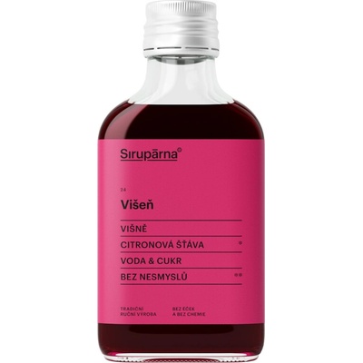 Sirupárna Domácí Višňový Sirup 100 ml