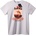 NOONEBRAND Тениска Риболовен лагер Марлин - 6XL, White