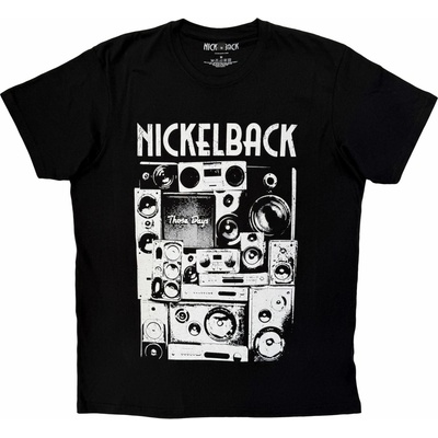 Tričko Nickelback Wall Speakers čierna