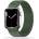 Tech-Protect Текстилна каишка за Apple Watch 4/5/6/7/8/9/SE/ Ultra (42/44/45/49 mm) от Tech-Protect Nylon Pro - Military Green (9490713928363)