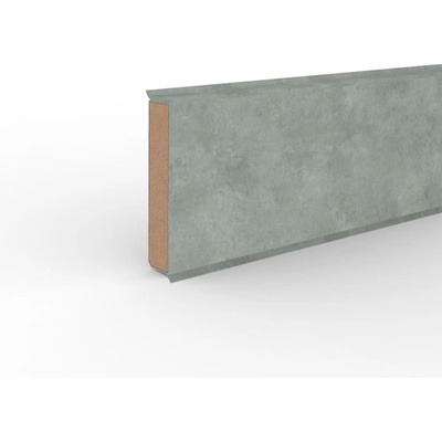 DOLLKEN МДФ ПЕРВАЗ cubu decor 60 5124073 2.5м ТЪМЕН БЕТОН 3058 (5124073)