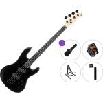 PSD Guitars PMB-100F Standard SET Dark Night Black Multiscale Bass Guitar