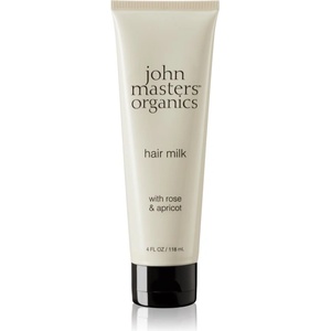 John Masters Organics Rose & Apricot Hair Milk мляко без отмиване за сухи краища на косата 118ml