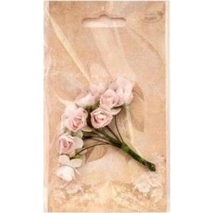 Galeria Hobby Paper florets 12pcs light pink