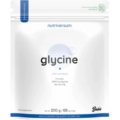 Nutriversum Glycine Powder [200 грама] Неовкусен
