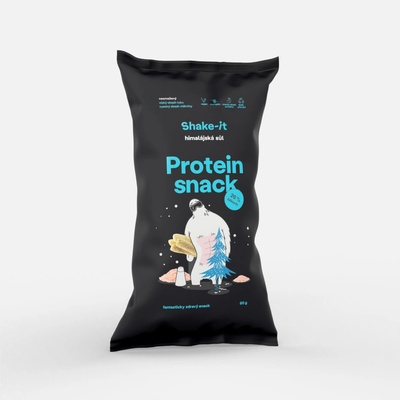 SHAKE IT Proteinový Snack SHAKE-IT himalájská sůl Vegan bez lepku 60 g