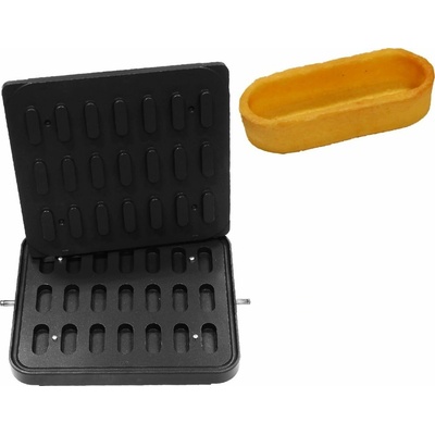G.Gastro Forma pro tartletkovač TMPIC - Tvar: 21x Eclair - 66x26 mm - D9783853