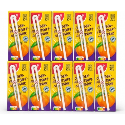 G & G Pomerančový džus pro děti 10 x 200 ml