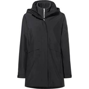 Vaude Дамско 3-в-1 яке Vaude Women's Idris 3In1 Parka IV 3-in-1 jacket - Black - размер 38 (EU) (104-7033-0113)