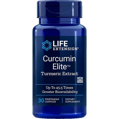 Life Extension Curcumin Elite Turmeric Extract extrakt z kurkumy 30 kapslí