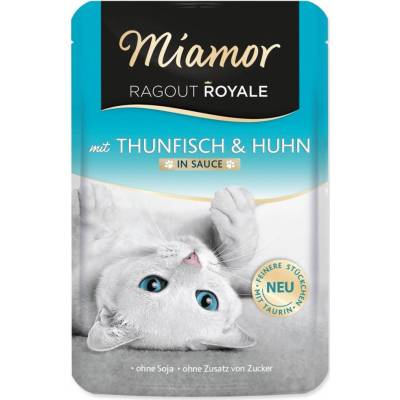 Miamor Ragout Royale Adult tuňák a kuře ve šťávě 100 g