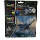 Revell Model Set plane 63955 F4U 4 Corsair 1:72