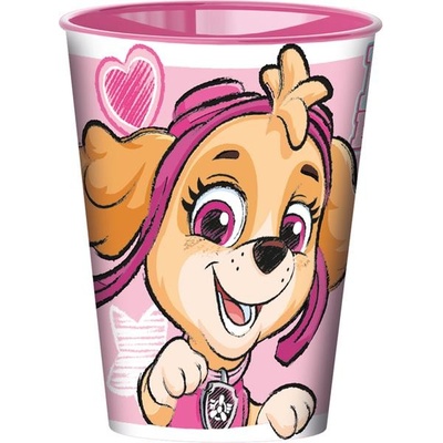 Stor Plastový pohár Paw Patrol Pink 260ml