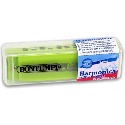 Bontempi Бонтемпи: 10-тонова пластмасова хармоника с метален език (301010)