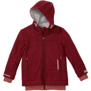 disana Детско вълнено яке disana Kid's Outdoor-Jacke Wool jacket - Cassis - размер 122/128 (EU) (703-6087-0113)