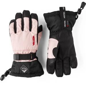Hestra Ръкавици Hestra Gauntlet Czone Junior 5 Finger Gloves - Parfait / Black - размер 4 (EU) (202-1484-1012)