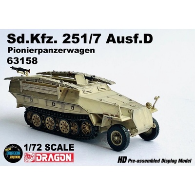 Dragon Sd.Kfz. 251 7 Ausf.D Pionierpanzerwagen German Army 1:72