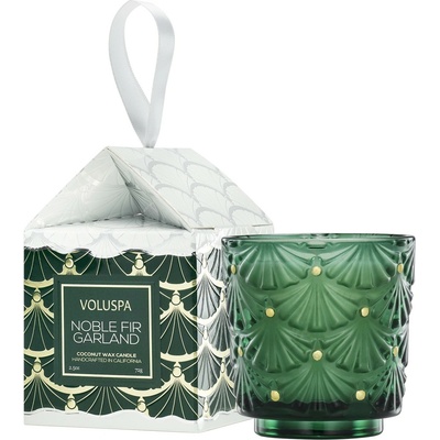 Voluspa Noble Fir Garland v dárkové chaloupce 72 g