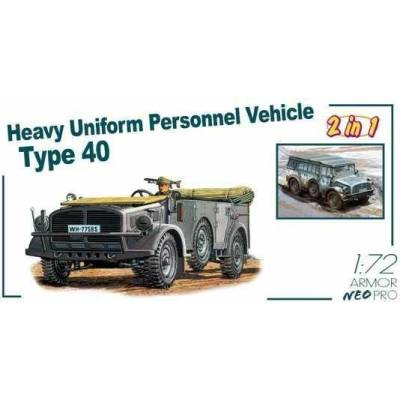 Model Kit military 7379 HEAVY PERSONNEL VEHÍCLE TYPE 40 (1:72)