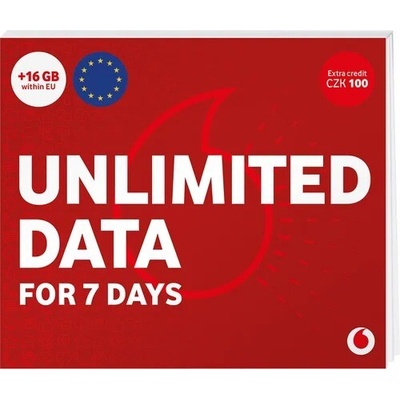 Vodafone Tourist SIM Car Unlimited Data