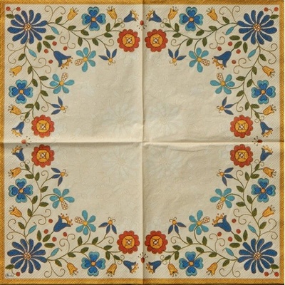 Maki servítky Folk 7 33x33cm