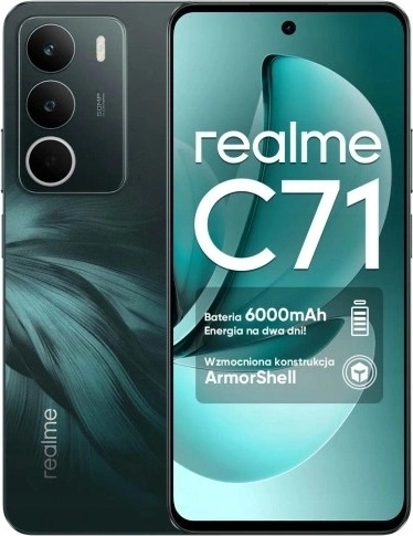 Realme C71 8GB/256GB Forest Green od 3 360 Kč - Heureka.cz