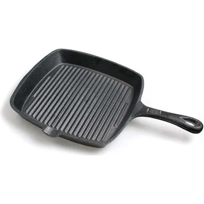 Klarstein Malvi 10038599 22,5 cm liatina hranatá držáky žíhaná