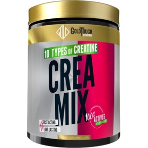 GoldTouch Nutrition Crea Mix | 10 Types of Creatine [200 грама] Синя боровинка