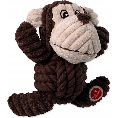 Dog Fantasy Safari opice s uzlom pískacie 18 cm
