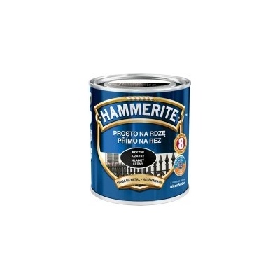 Akzo Nobel Hammerite přímo na rez hladký 2,5L Černý RAL9005