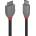 Lindy Кабел Lindy Anthra Line, от USB-C(м) към USB Micro-B 3.0(м), 1m, черен (LNY-36621)