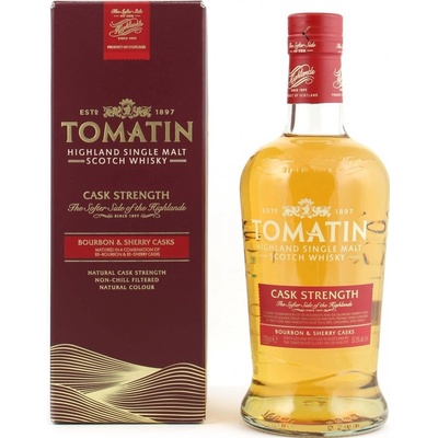 Tomatin Cask Strength 57,5% 0,7 l (holá láhev)