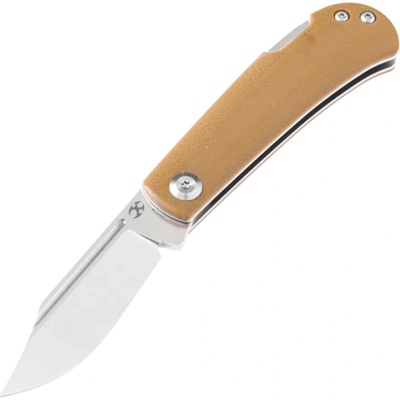 Kansept Wedge (Back Lock) 154CM Yellowish-Brown G10 T2026B9